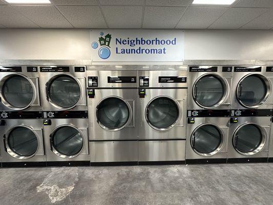 Three sizes of dryers to meet your needs