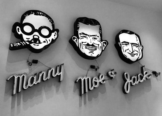 Manny Moe & Jack aka The Pep Boys- in Black and White