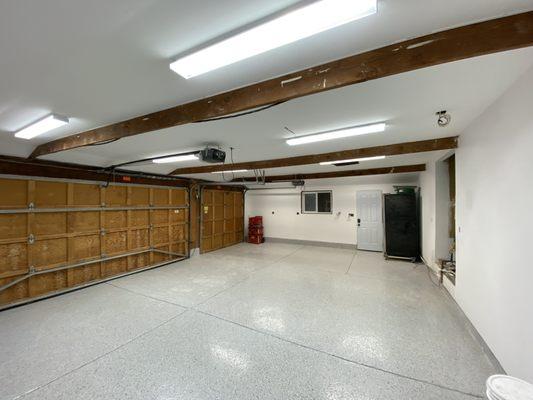 Garage remodel completed