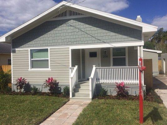 Sold for $236,000 and closing this week on another Seminole Heights home.  This one is a 3/2.