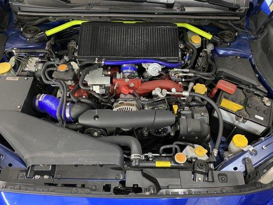 2018 STI update high performance down pipe /suspension/Exhaust system/Brake system ...etc