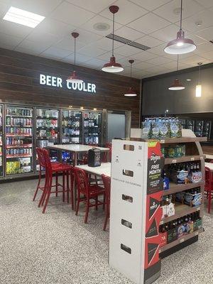 Beer section