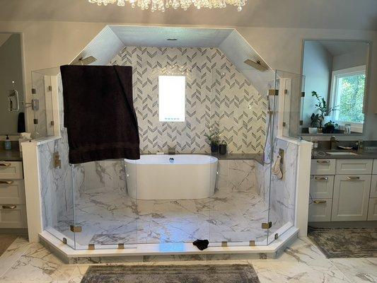 Maste bathroom remodel