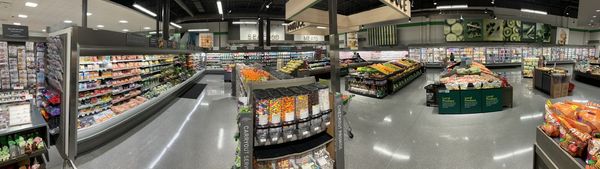 Veg n fruit isle. A bit small but ok