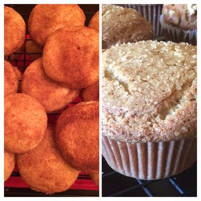 Snicker Doodles. Cookies or Muffins... take your pick. :-)