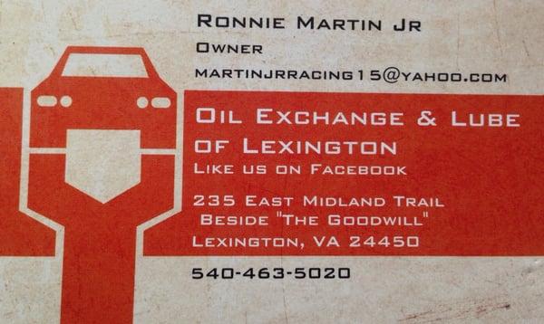 Oil Exchange & Lube of Lexington