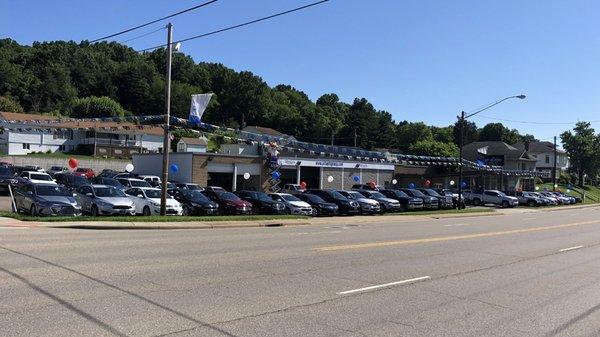 Outside view of dealership