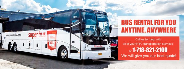 New York Charter Bus, Best Price Best Service