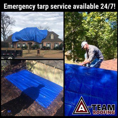 Call the A-Team if you have storm damage! We can inspect and let you know what to expect (and help with emergency tarp service 24/7)!