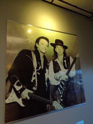 Jimmy and Stevie Ray Vaughan