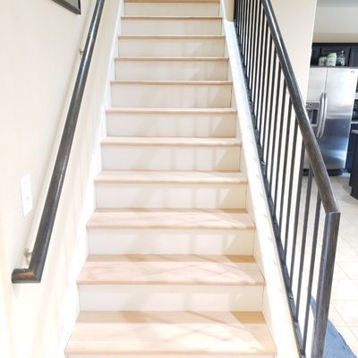 Beautiful wood staircase