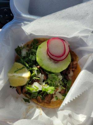 Lengua taco