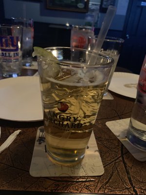 Angry orchard ($6) on tap - already took a sip!