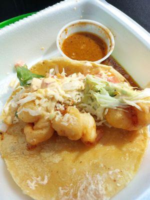 Shrimp taco