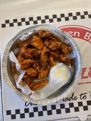 Wings with hot honey garlic