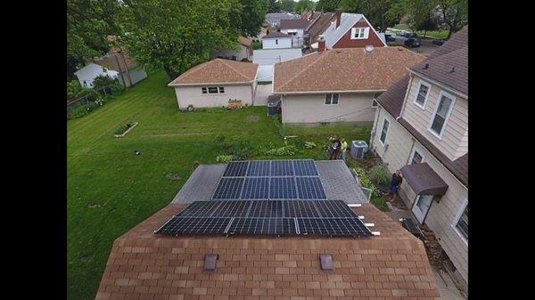 Upgrade to a existing solar system from a previous customer