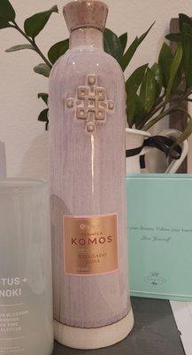 A perfect sipper for afters | Komos Reposado Rosa Tequila.