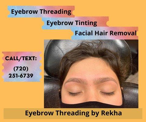 Eyebrow Threading, Tinting in Lakewood, CO