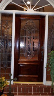 Refinished single door