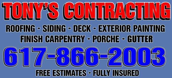 Tony's Contracting