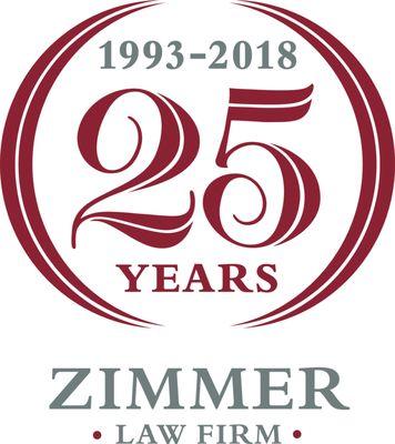 Zimmer Law Firm has been in business for over 25 years.