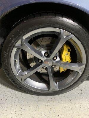 Michelin Pilot Sport 4S / rear tire on my Corvette Grand Sport.