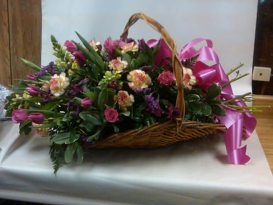 Unique sympathy basket