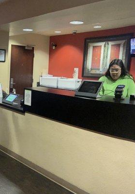 Front desk