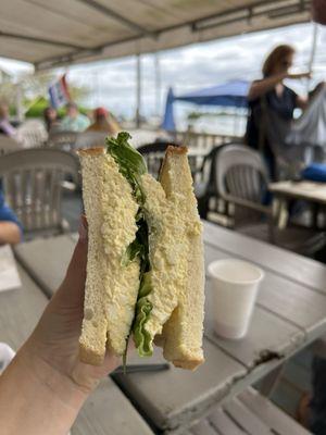 Egg salad sandwich