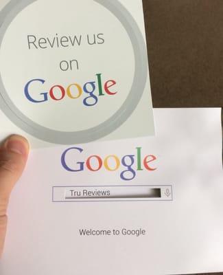 Google and tru go together!