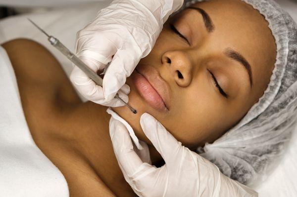 Extractions during a Signature Facial