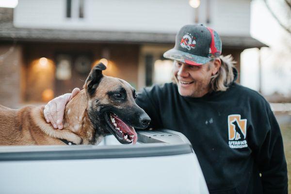 If you are not having a good time training your dog you are doing it wrong.