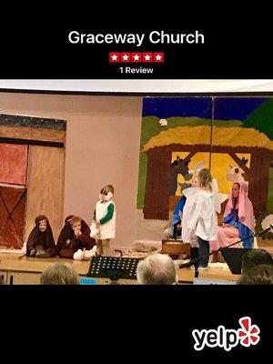 From the Christmas play.