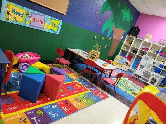 Classroom number 1 for 2-3 year old learners.