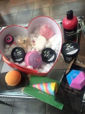 Got lots of fabulous products today...Love Lush!!!