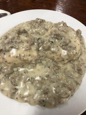 Biscuits and gravy