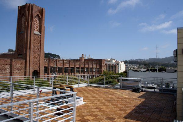 View from the roof of our 421 Arguello building