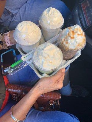 These shakes are so delicious and a quick and easy order.