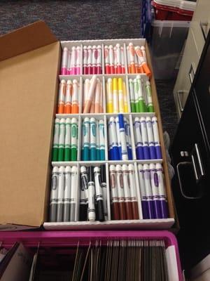 Now that's a lot of pens