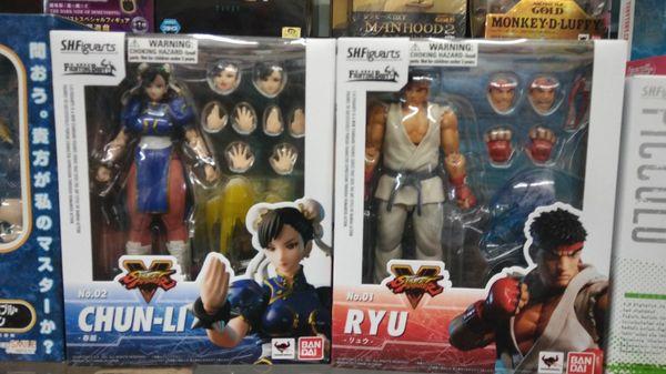 Figuras sh de street fighter