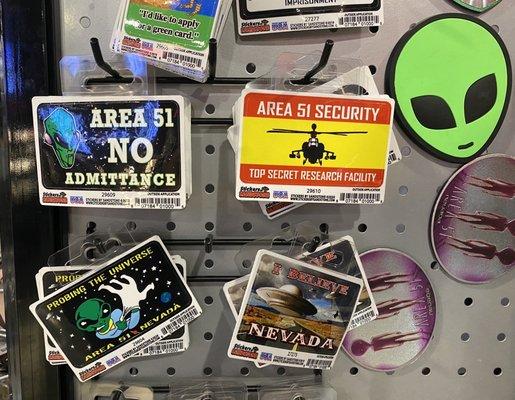 Area 51 Alien stuff in convenience store