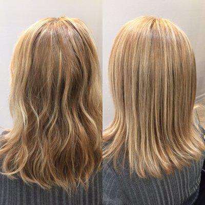 Highlights and cut by Heidi Ventura from Beauty Klieniek