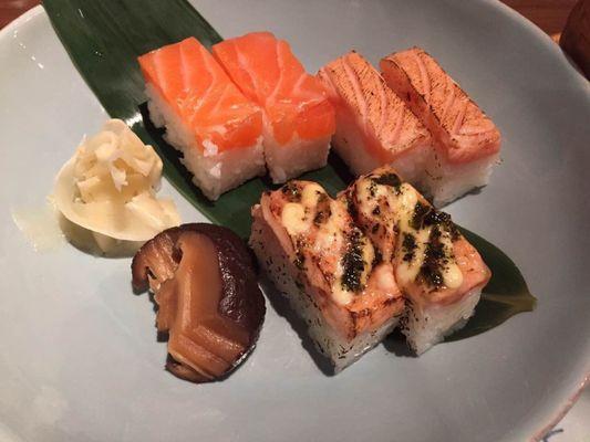 Salmon sushi