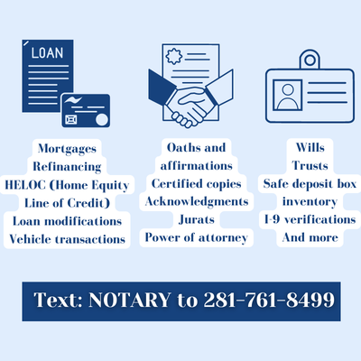 Notary Public Services!