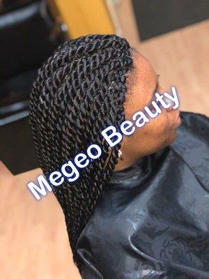 Large Senegalese twist