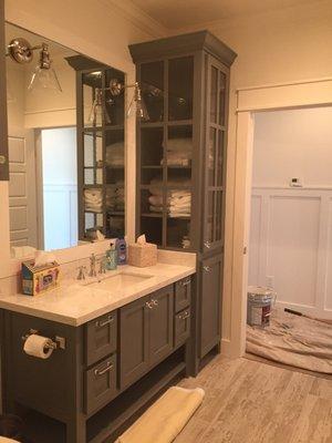 Bathroom Cabinets by by Ray's Custom Cabinets in Beaumont, TX