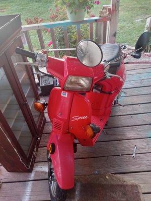 1986 Honda spree for sale.. Best offer...