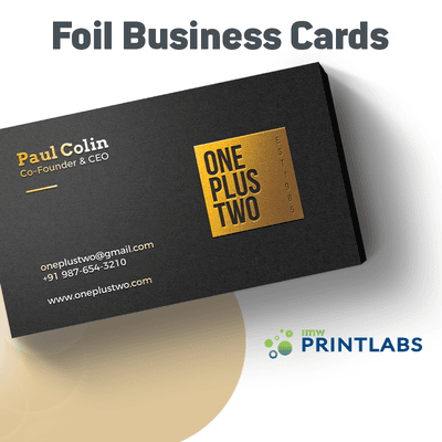 Foil Business Card Printing