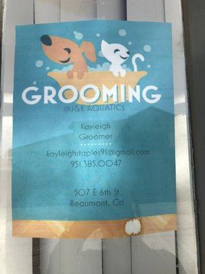 Grooming information