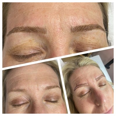 Microblading brows by Jade